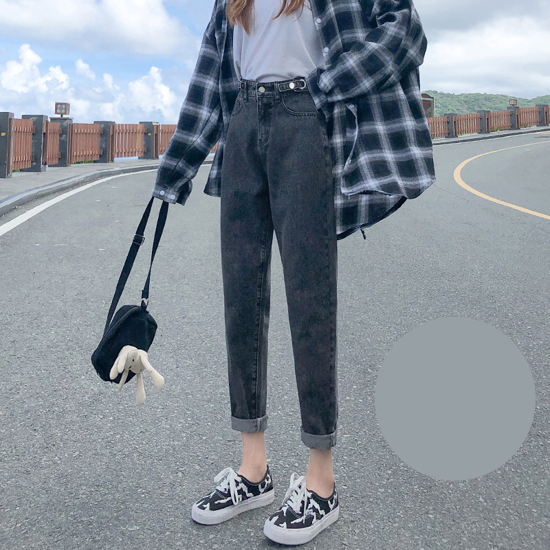 Ευρύ μοντέλο τζιν με ρυθμιζόμενη μέση