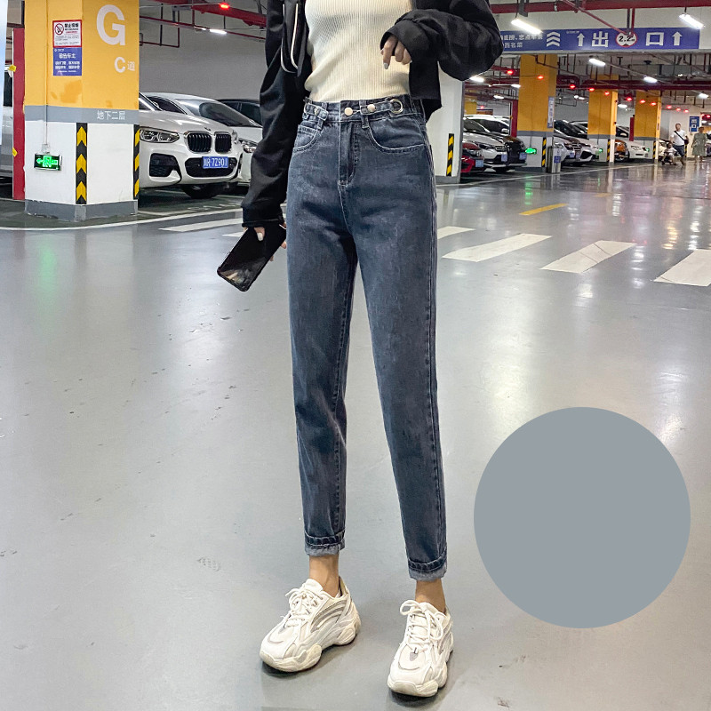 Ευρύ μοντέλο τζιν με ρυθμιζόμενη μέση