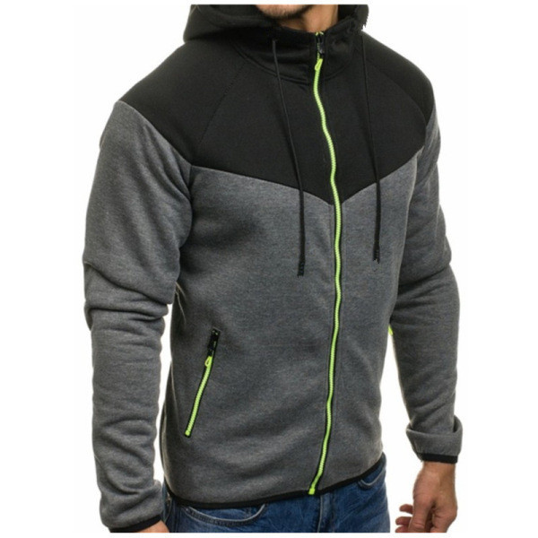 Taskutega ja lukuga meeste dressipluus