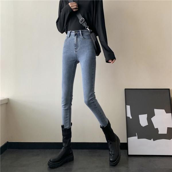 Ίσιο παντελόνι με ψηλή μέση