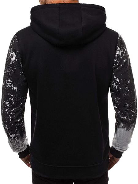 Moodne ilma kinnituseta mustriga meeste dressipluus