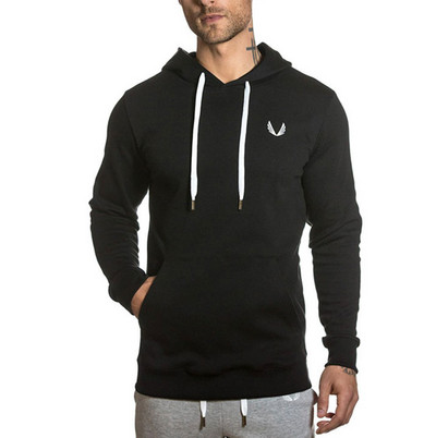 Ανδρικό  φούτερ με κουκούλα και κορδόνια