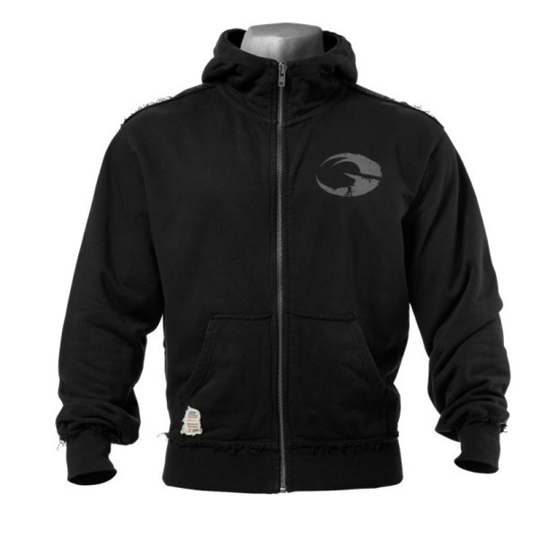 Ανδρικό  φούτερ  με επιγραφή και κουκούλα