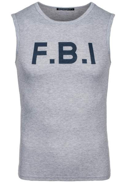 Ανδρικό αμάνικο με επιγραφή προσαρμοσμένο μοντέλο