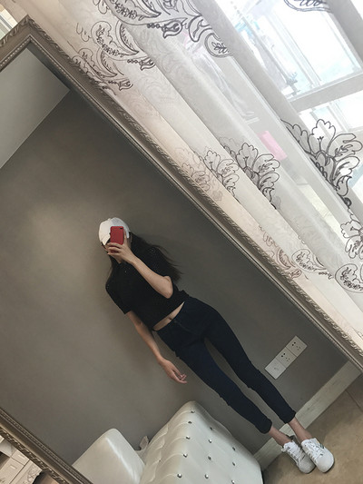 Дамски ежедневни дънки Slim модел с джобове