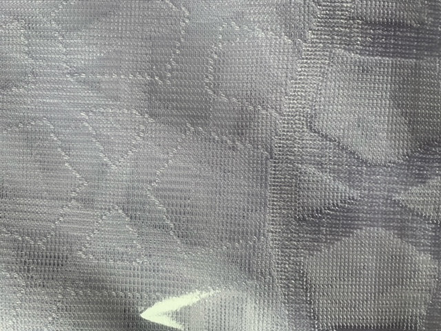 Комплект 2 готови пердета за прозорец и врата дантела с пришита ширит лента, Wisan, 300 x 160 cm + 150 x 250 cm, 100 % Полиестер, Бял цвят