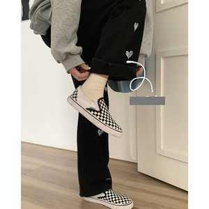 Casual γυναικεία τζιν με ψηλή μέση καρδιές