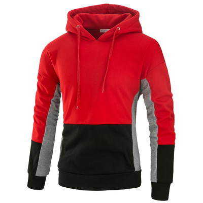 Moderna muška majica s kapuljačom i vezicama