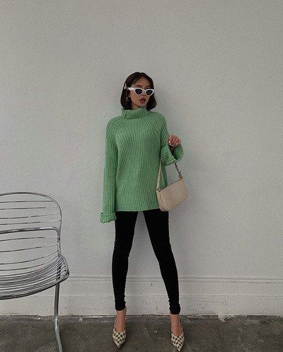 Дамски ежедневни дънки с  висока талия и джобове - Slim Модел