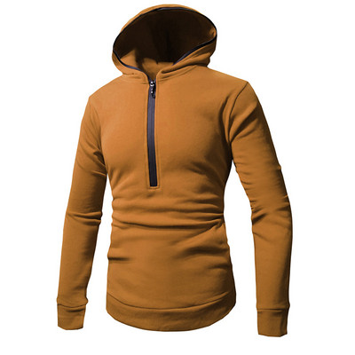 Μοντέρνο αντρικό φούτερ με φερμουάρ