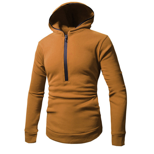 Μοντέρνο αντρικό φούτερ με φερμουάρ