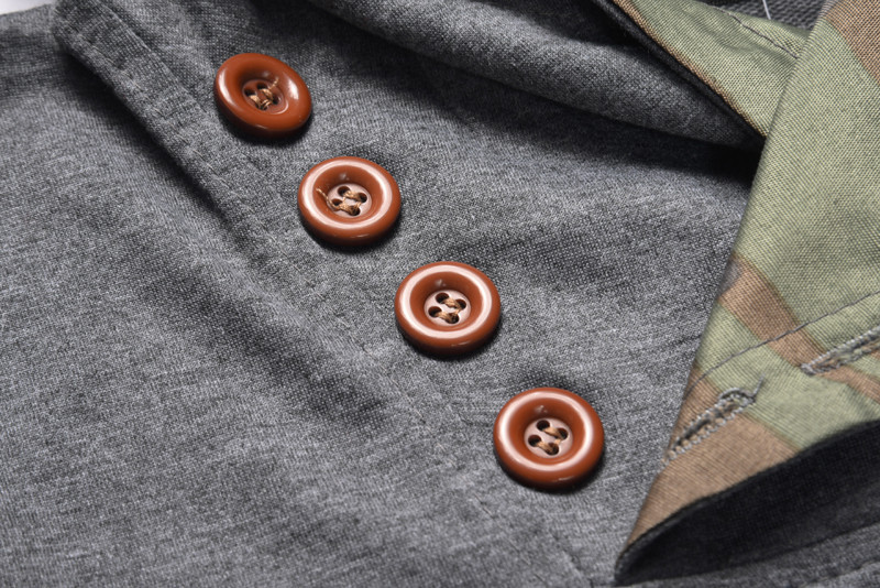 Meeste vabaaja dressipluusi tavaline lipsudega mudel