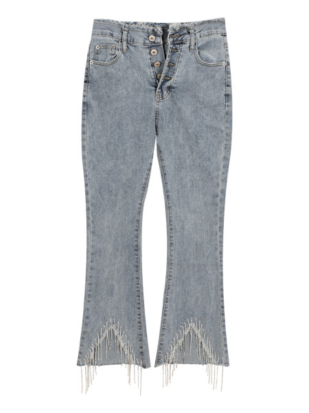 Naiste teksad kõrge vöökohaga Charlestoni tüüpi