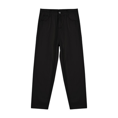 Γυναικεία τζιν σε λευκό και μαύρο με ψηλή μέση