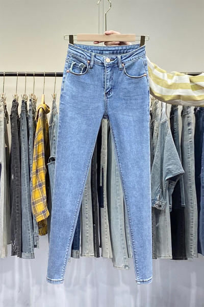 Retro stiilis naiste teksad nööbi ja taskutega