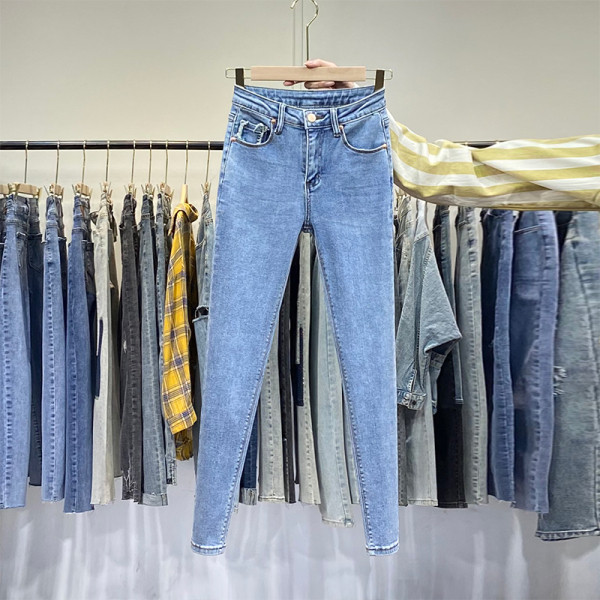 Retro stiilis naiste teksad nööbi ja taskutega