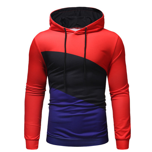 Модерен мъжки суичър без закопчаване изчистен модел