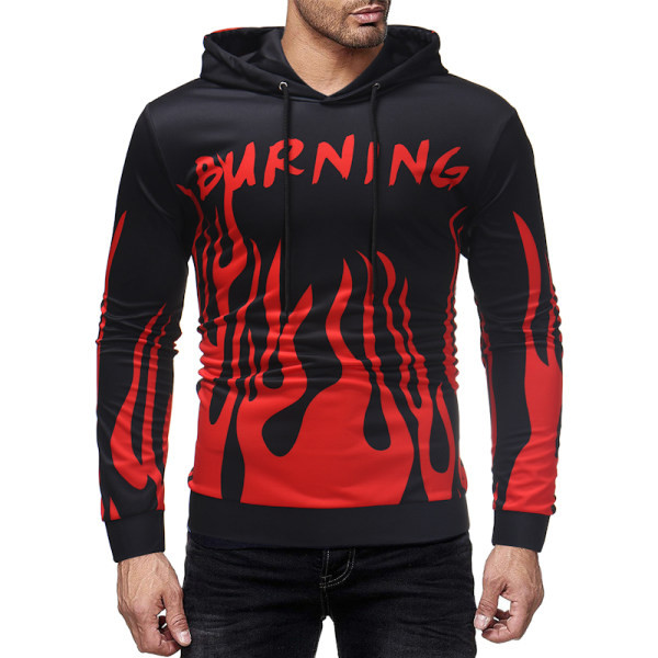 Καθημερινό ανδρικό φούτερ σλιμ μοντέλο χωρίς στερέωση