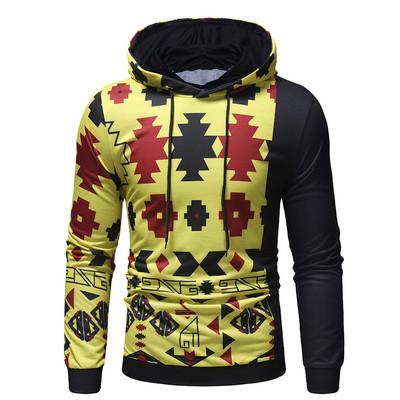 Ανδρικό casual φούτερ με κουκούλα