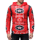 Мъжки суичър втален модел с качулка