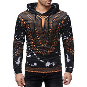 Casual ανδρικό φούτερ με κουκούλα