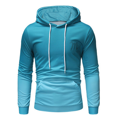 Ανδρικό φούτερ κλασικό σλιμ μοντέλο με τσέπη