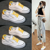 Novi model ženskih tenisica od eko kože sa ravnim đonom