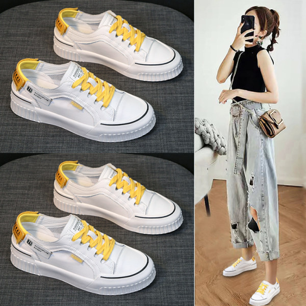 Novi model ženskih tenisica od eko kože sa ravnim đonom