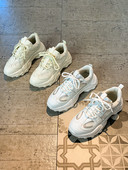 Ženske sportske cipele sa platformom od 6m - bijele boje