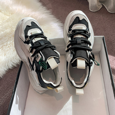 Γυναικεία casual αθλητικά παπούτσια με χοντρά πέλματα