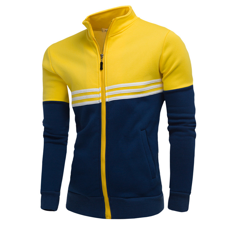 Meeste vabaaja tõmblukuga dressipluus