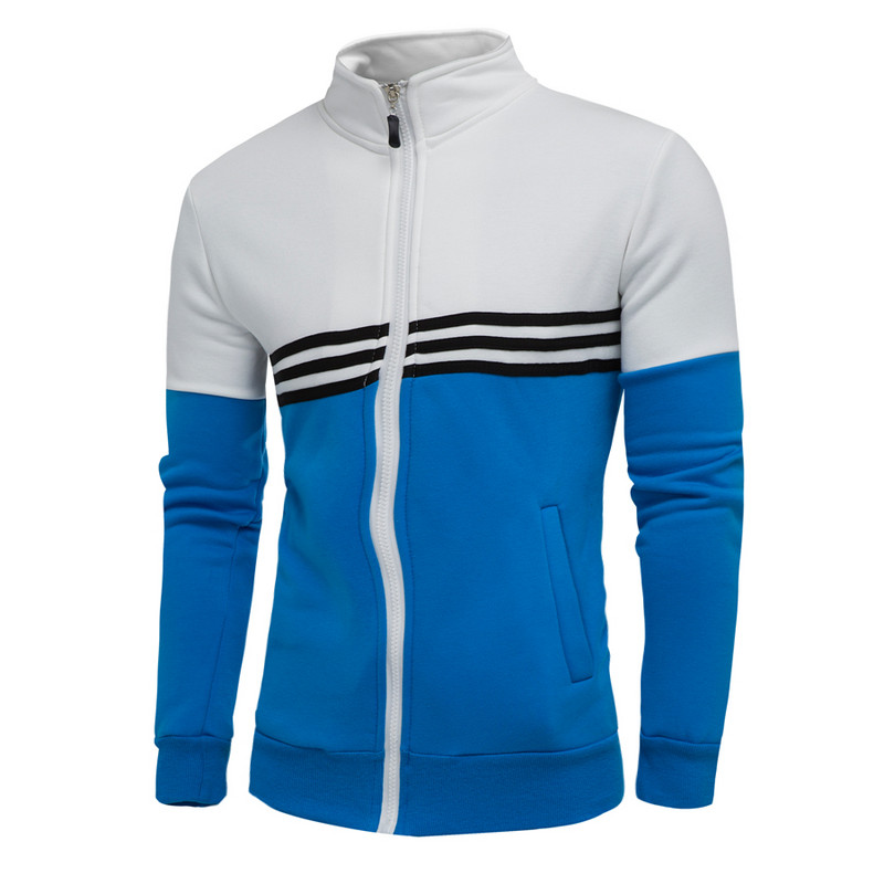 Meeste vabaaja tõmblukuga dressipluus