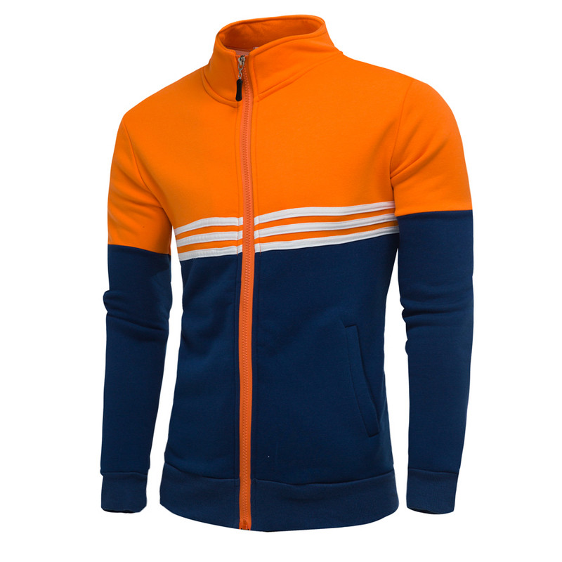 Meeste vabaaja tõmblukuga dressipluus