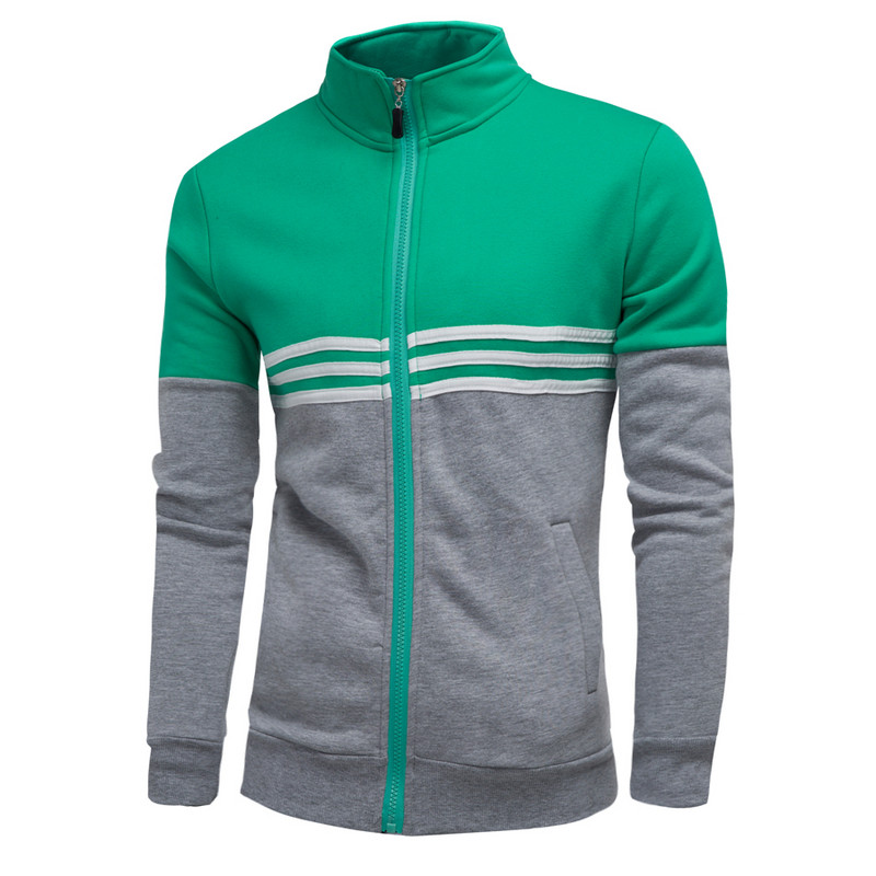 Meeste vabaaja tõmblukuga dressipluus