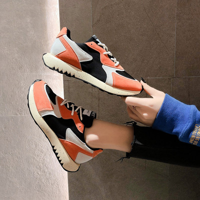 Γυναικεία καλοκαιρινά πάνινα παπούτσια με κορδόνια σε δύο χρώματα