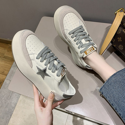 Proljetne ženske tenisice s vezicama i ravnim đonom