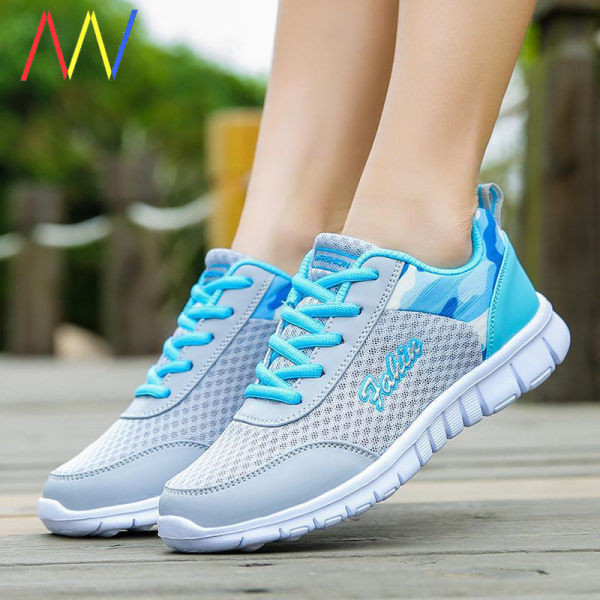 Γυναικεία υφασμάτινα παπούτσια για τρέξιμο - μεγάλα μεγέθη