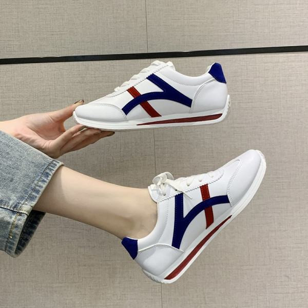 Casual γυναικεία αθλητικά  παπούτσια  με επίπεδη σόλα και κορδόνια