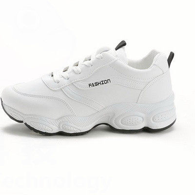 Γυναικεία αθλητικά παπούτσια casual με τραχιά σόλα - τρία χρώματα