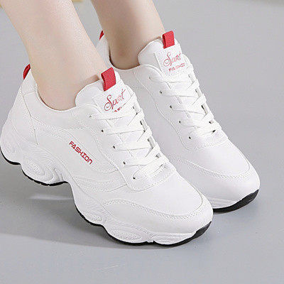 Γυναικεία αθλητικά παπούτσια casual με τραχιά σόλα - τρία χρώματα