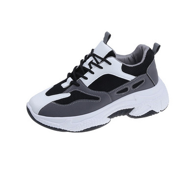 Γυναικεία casual αθλητικά παπούτσια κατασκευασμένα από οικολογικό δέρμα και υφάσματα