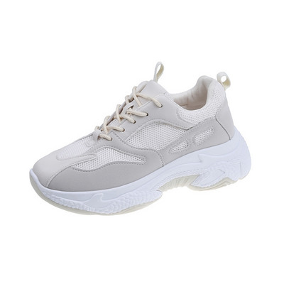 Γυναικεία casual αθλητικά παπούτσια κατασκευασμένα από οικολογικό δέρμα και υφάσματα