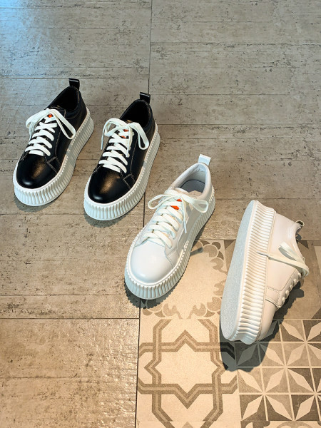 Moodsad lameda tallaga naiste nahast tossud