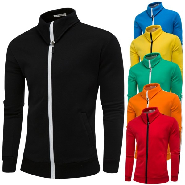 Καθημερινό κασικό  μοντέλο φούτερ με φερμουάρ