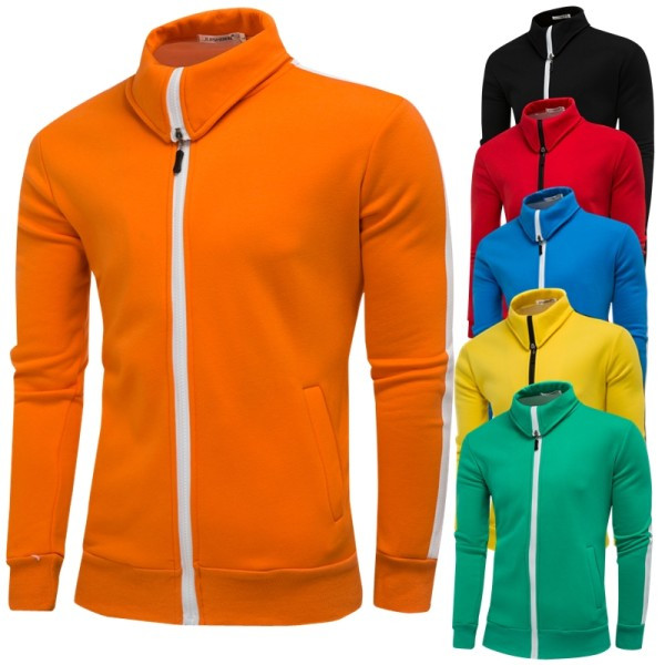 Καθημερινό κασικό  μοντέλο φούτερ με φερμουάρ