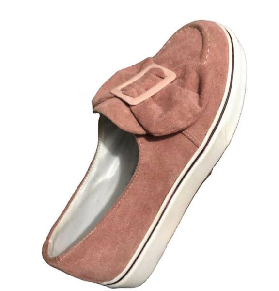 Καθημερινά αθλητικά παπούτσια σουέτ με κορδέλα