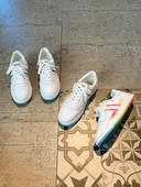 Γυναικεία έκο δερμάτινα παπούτσια με επίπεδη σόλα και κορδόνια