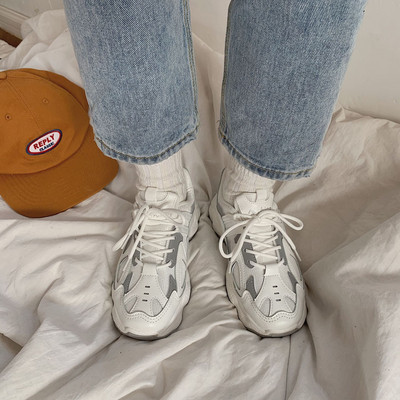 Γυναικεία casual αθλητικά παπούτσια με αντανακλαστικά στοιχεία