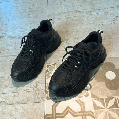 Casual γυναικεία αθλητικά παπούτσια με πλέγμα και πλατφόρμα 6 cm