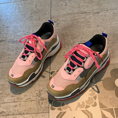 Casual γυναικεία αθλητικά παπούτσια με πλατφόρμα 4 cm